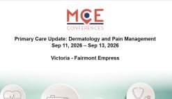 MCE Conferences Primary Care Update Dermatology and Pain Management Sep 11, 2026 – Sep 13, 2026
