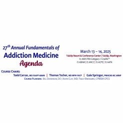 Providence Regional Medical Center Everett 27th Annual Fundamentals of Addiction Medicine 2025