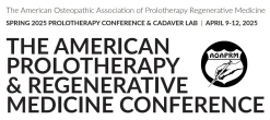 American Osteopathic Association of Prolotherapy Regenerative Medicine Spring Conference 2025