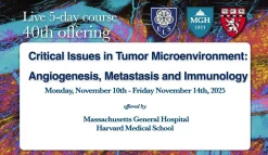 Harvard Critical Issues in Tumor Microenvironment Angiogenesis, Metastasis and Immunology 2025