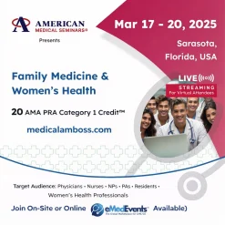 Family Medicine & Women’s Health 2025 – American Medical Seminars (Videos + Audios + Syllabus)