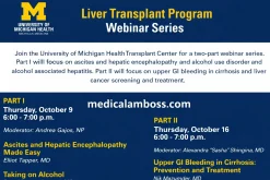 Michigan Medicine Liver Transplant Program Webinar Series 2025