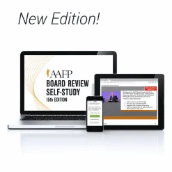 AAFP Family Medicine Board Review Self-Study New Edition! 15th Edition 2022