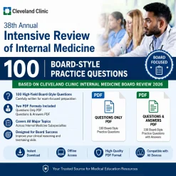 Cleveland Clinic Internal Medicine Board Style Question Bank 2026