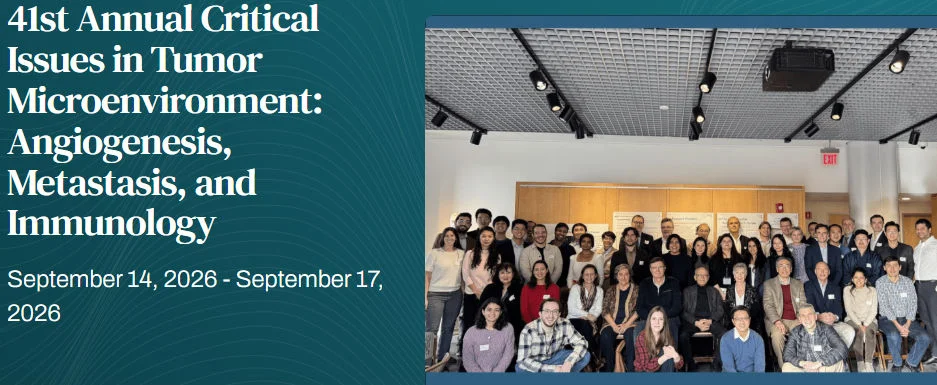 Harvard 41st Annual Critical Issues in Tumor Microenvironment 2026 Harvard 41st Annual Critical Issues in Tumor Microenvironment 2026