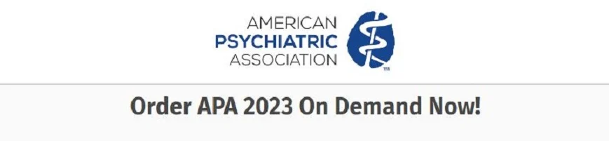 APA 2023 Annual Meeting OnDemand (American Psychiatric Association) (Videos + Audios + Slides) APA 2023 Annual Meeting OnDemand (American Psychiatric Association)